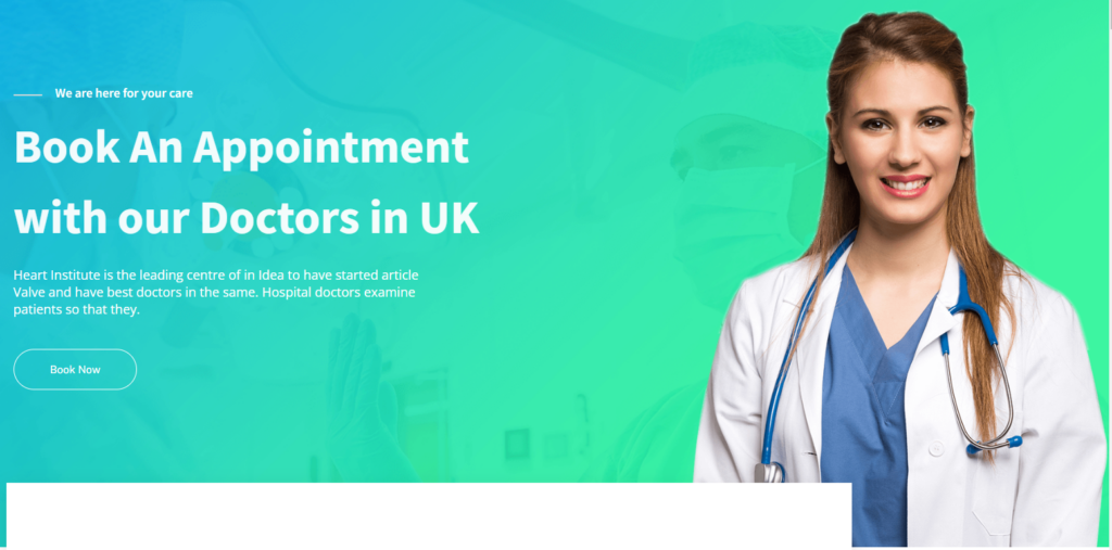 Physiotherapy Website Design US 12